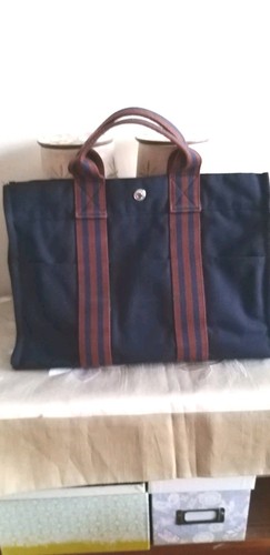 Hermes canvas tote bag - canvas,