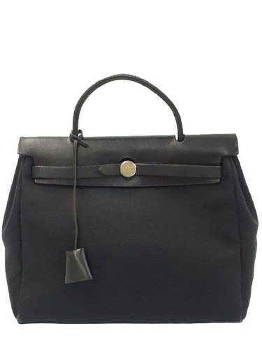Hermes herbag handbag black - hermes,