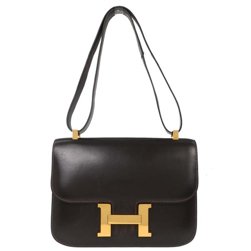Hermes chocolat box calf - box,
