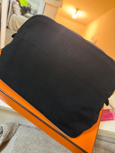 Hermes red canvas toile - hermes, bolide
