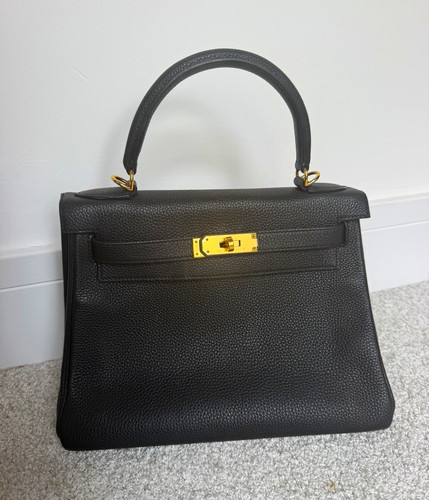 Hermès kelly togo noir - hermès,