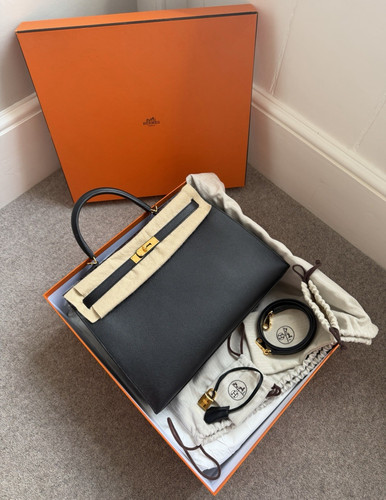 Hermès hss kelly black - hss,