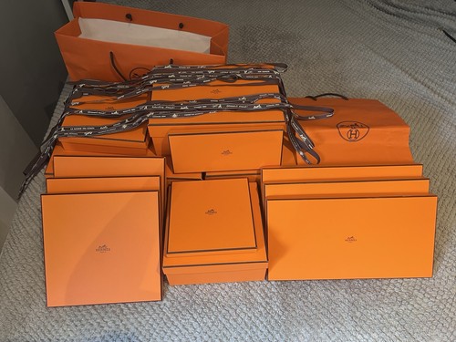 Authentic hermès empty boxes - empty,