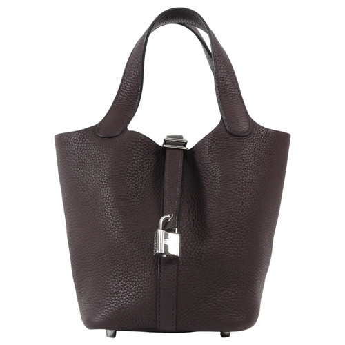 Hermes dark brown 2022 - dark, picotin