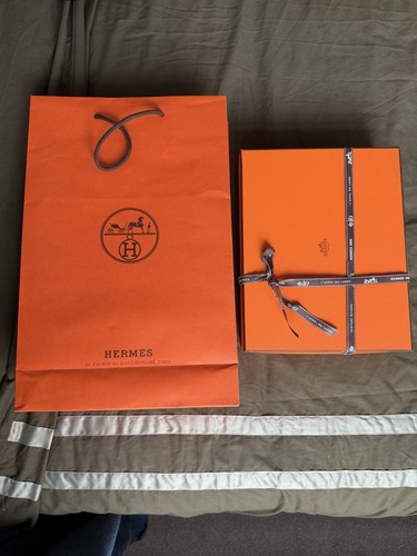 Hermes shoe box with the - hermes,