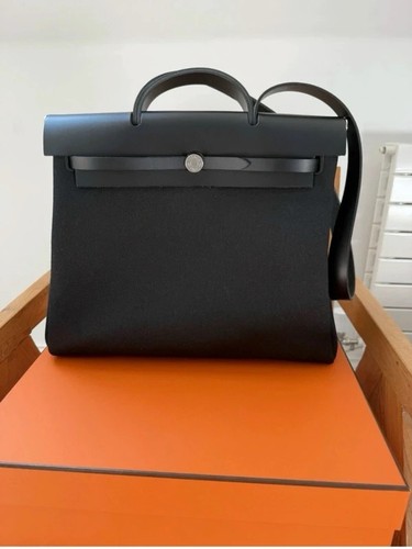 Hermès herbag zip black - hermès,