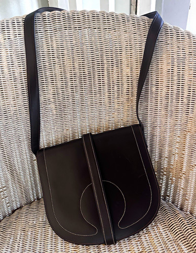 Vintage hermès brown leather - vintage,