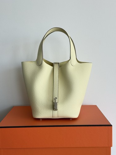 Hermès picotin jaune - hermÈs, 18
