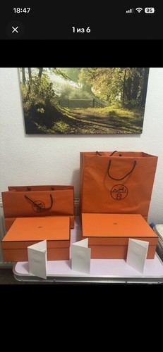 Hermès gift box shopping - &,