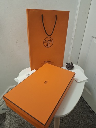 Hermès empty orange - empty, gift