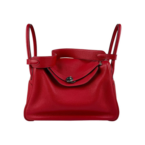 Hermès 34cm rouge vif - hermès,