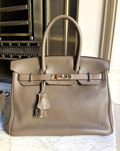 Hermès birkin etoupe togo - hermès,