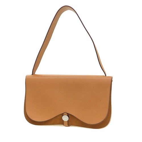 Hermes leather beige - mm,