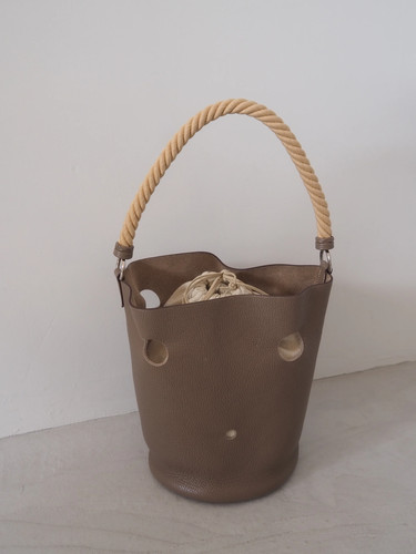 Hermes mangeoire leather - gm,