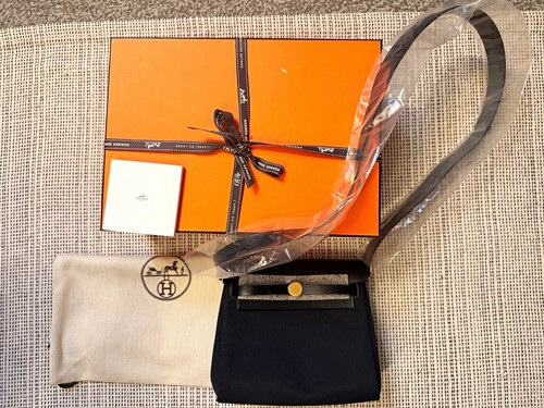 Hermès herbag zip noir - hermès, in