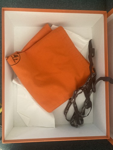 Hermès orange box - +, bag