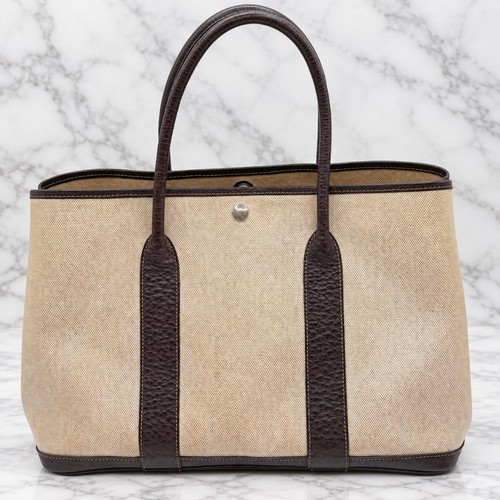 Hermes garden party beige - hermes,