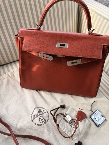 Hermès kelly brique - kelly, 32