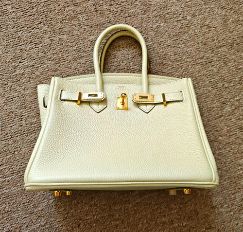 Hermè birkin beige pebbled - birkin,