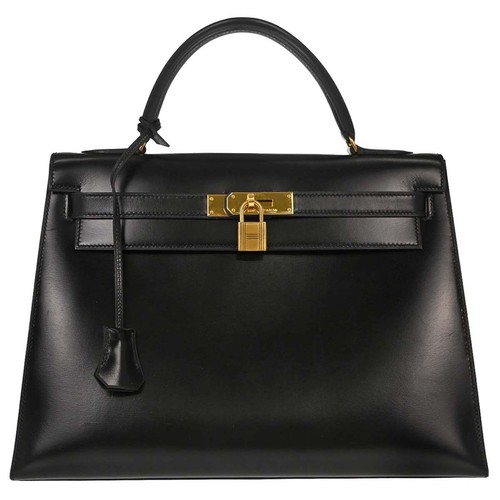 Hermes black box - black, calf