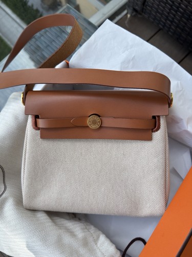 Hermes herbag fauve - hermes,