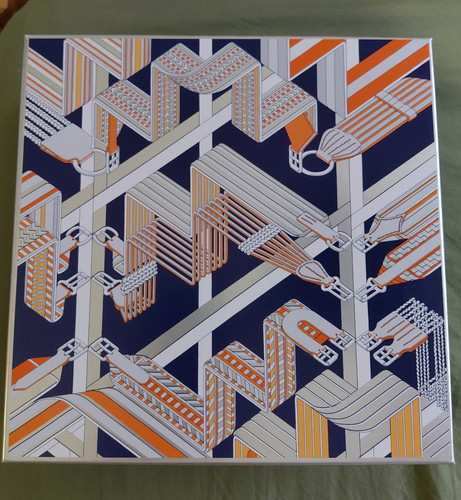 Hermès gift box set - box, lined