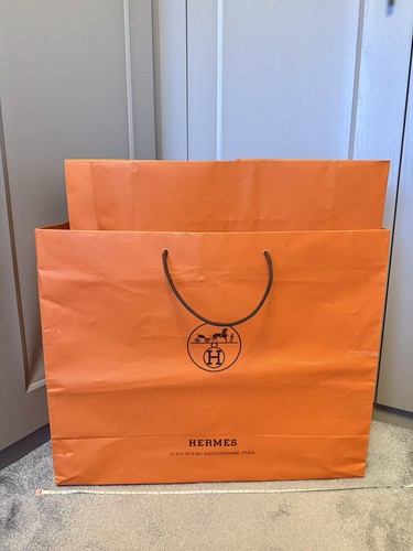Hermes paper bag - hermes,