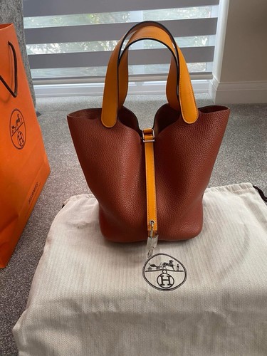 Hermes picotin bicolour - hermes,