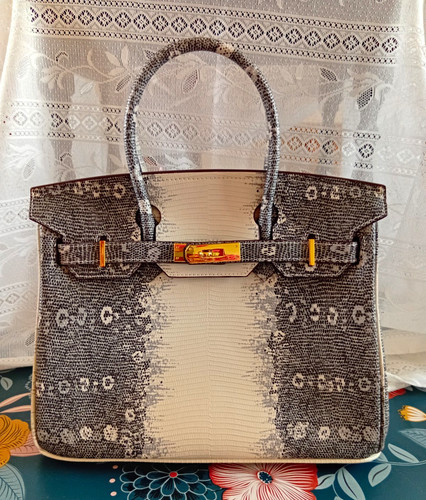 Snakeskin grey white - grey, &
