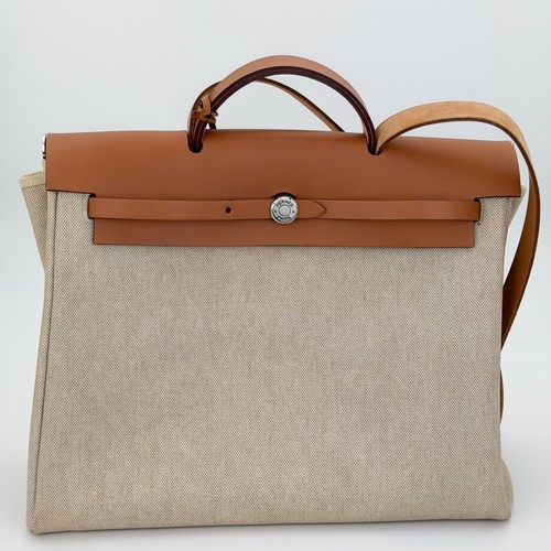 Hermès écru toile - Écru, h