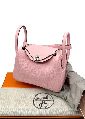 Hermes mini lindy rose - hermes,