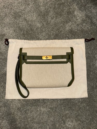 Hermes kelly depeche clutch - hermes,