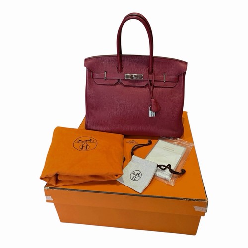Hermès birkin burgundy - hermès,
