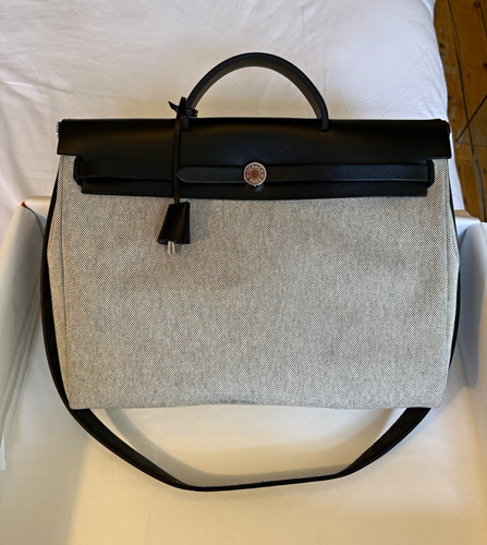 Hermès herbag 2025 canvas - herbag,
