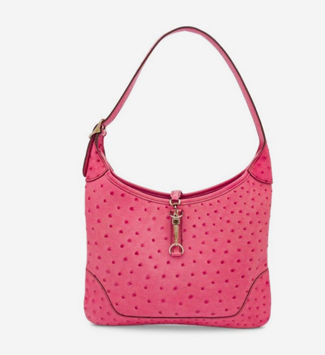 Hermès pink leather rectangle - hermès,